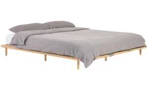 Jasanová postel Kave Home Anielle 160 x 200 cm