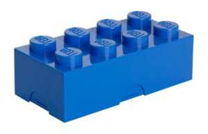 Modrý box na svačinu LEGO® Lunch 20 x 10 cm