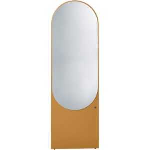 Hořčicově žluté lakované stojací zrcadlo Tom Tailor Color 170 x 55 cm