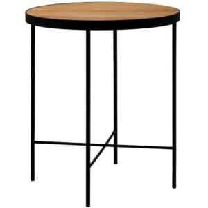 Dubový konferenční stolek MICADONI STEPPE 43 cm
