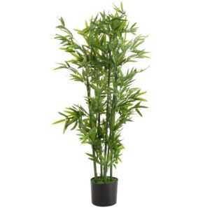 Umělá květina J-Line Maryath Bamboo 144 cm