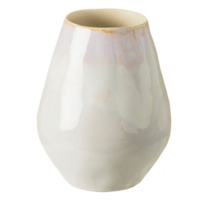 Bílá kameninová váza COSTA NOVA BRISA 20 cm