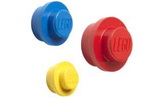Set tří pestrobarevných věšáků LEGO® Storage II.