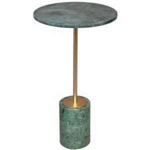 Zelený mramorový odkládací stolek DUTCHBONE Gunnar 37