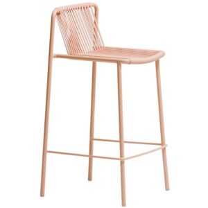 Pedrali Růžová kovová barová židle Tribeca 3667 67