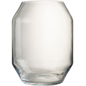 Čirá skleněná váza J-line Peruva 29