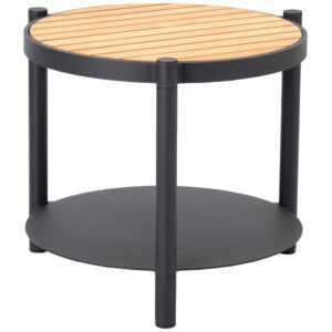 Teakový zahradní odkládací stolek No.107 Mindo 50 cm