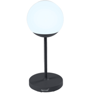 Antracitová venkovní LED lampa Fermob MOOON! 63 cm