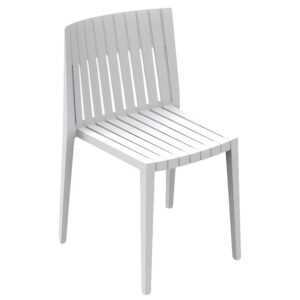 VONDOM Bílá plastová zahradní židle SPRITZ