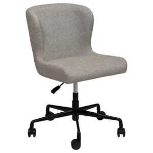 ​​​​​Dan-Form Hnědá bouclé kancelářská židle DAN-FORM Glam
