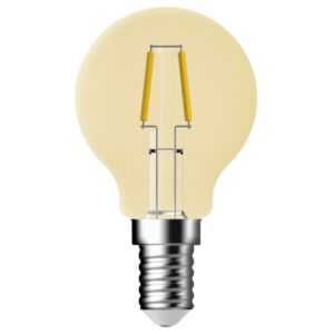 Nordlux Žlutá stmívatelná LED žárovka Classic Deco Mini-globe E14 4
