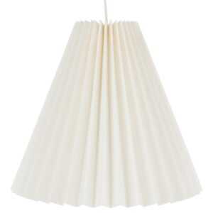 Bílé papírové stínidlo J-line Dine 36 cm