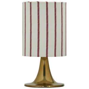 House Doctor Zlatá kovová stolní lampa Tulip