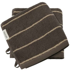 Meraki Sada zelených ručníků MKStripe 100 x 50 cm