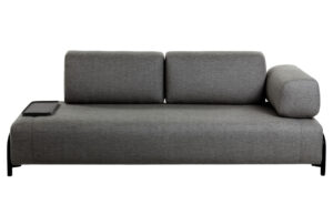 Pohovka Kave Home Compo s malým stolkem 232 cm