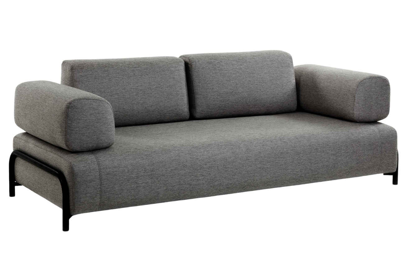 Pohovka Kave Home Compo s polštáři 232 cm