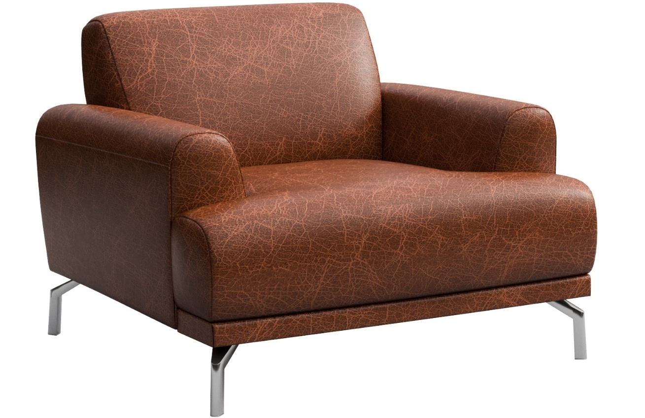 Mesonica Kožené křeslo Puzo