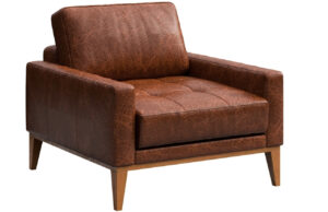 Mesonica Kožené křeslo Musso Tufted