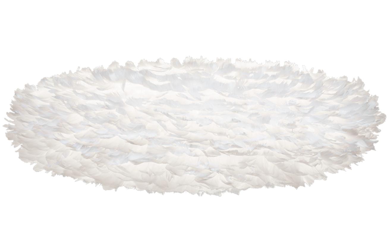 Umage Bílé závěsné světlo Eos Esther Large z pravých husích per 75 cm