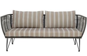 Bloomingville Kovová zahradní pohovka Mundo 175 cm