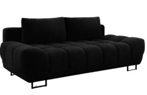 Windsor & Co Sametová rozkládací pohovka Cirrus 215 cm