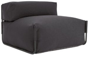 Kave Home Zahradní modul s opěradlem Square 101 x 101 cm