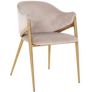 Richmond Sametová jídelní židle Gwen