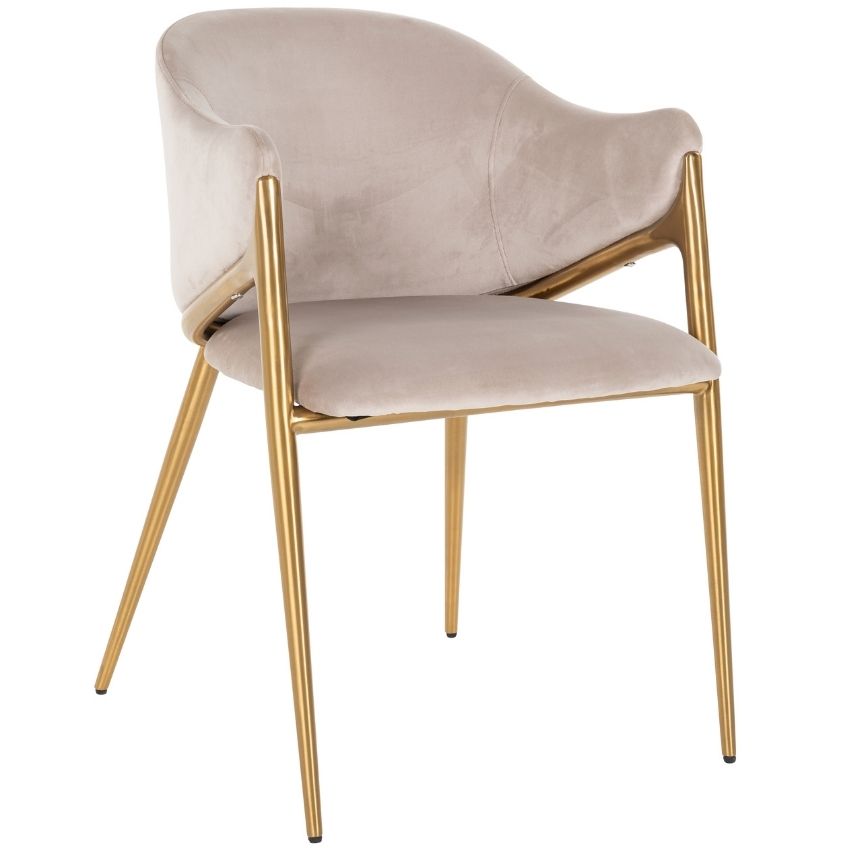 Richmond Sametová jídelní židle Gwen