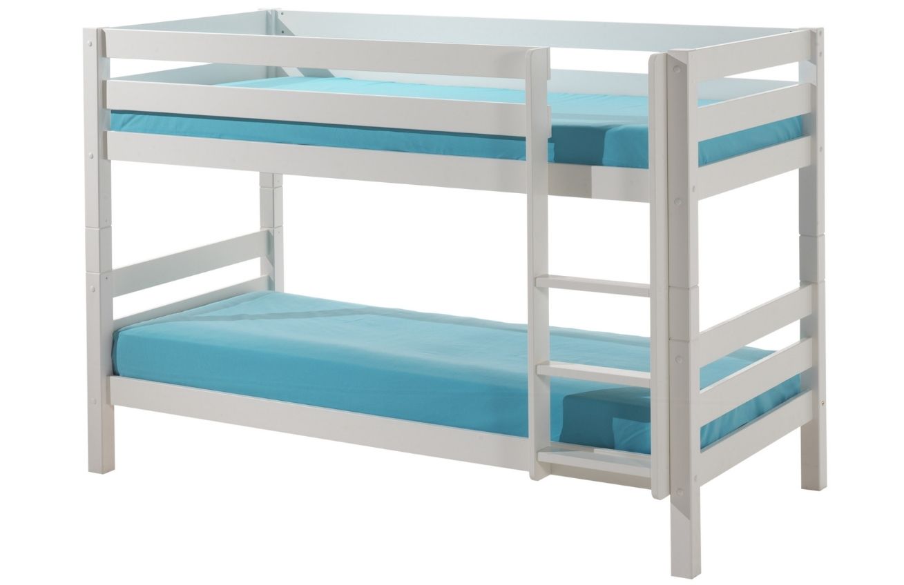 Vipack Dřevěná dvoupatrová postel Pino 90 x 200 cm