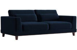 Windsor & Co Sametová pohovka Leon 219 cm