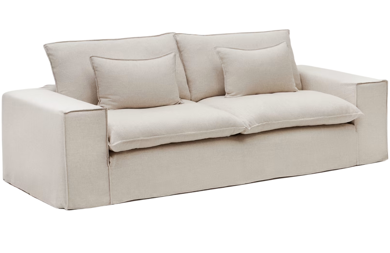 Kave Home Pohovka Anarela 280 cm s odnímatelným potahem