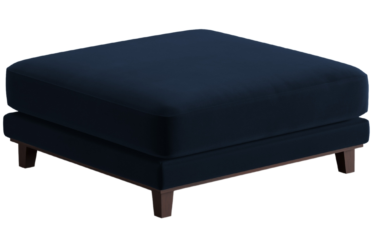 Windsor & Co Sametová podnožka Leon 108 x 108 cm