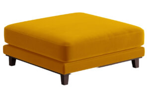 Windsor & Co Sametová podnožka Leon 108 x 108 cm