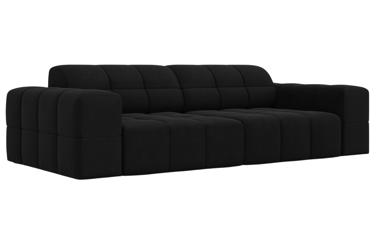 Cosmopolitan Design Sametová pohovka Chicago 244 cm