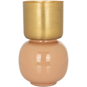 Richmond Kovová váza Calla 22 cm