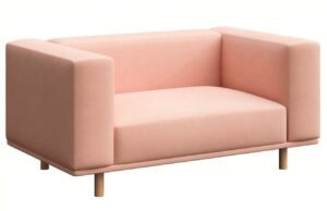 Ame Yens Sametová pohovka Kukumo 160 cm