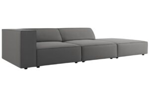 Cosmopolitan Design Sametová pohovka Arendal 262 cm