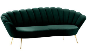 Cosmopolitan Design Sametová pohovka Kingston 224 cm