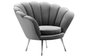 Cosmopolitan Design Sametové křeslo Kingston