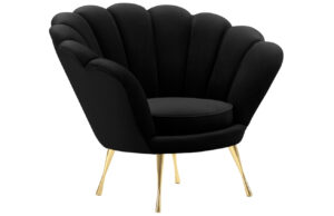 Cosmopolitan Design Sametové křeslo Kingston