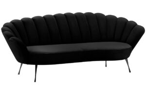 Cosmopolitan Design Sametová pohovka Kingston 224 cm