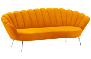 Cosmopolitan Design Sametová pohovka Kingston 224 cm