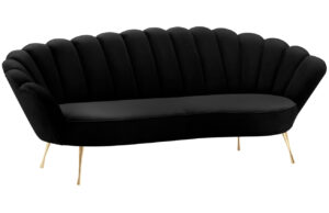 Cosmopolitan Design Sametová pohovka Kingston 224 cm