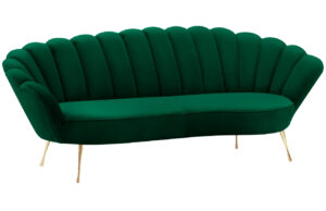 Cosmopolitan Design Sametová pohovka Kingston 224 cm