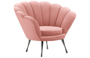 Cosmopolitan Design Sametové křeslo Kingston