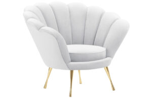 Cosmopolitan Design Sametové křeslo Kingston