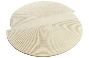 Bolia Krémově bílý vlněný koberec Zen 157 x 180 cm