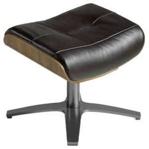 Tmavě hnědá kožená podnožka Angel Cerdá No. 5035