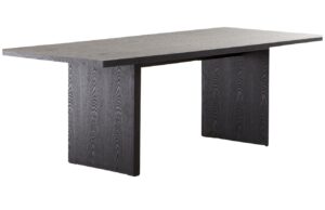 Jotex Černý dřevěný jídelní stůl ASPELUND 270 x 90 cm