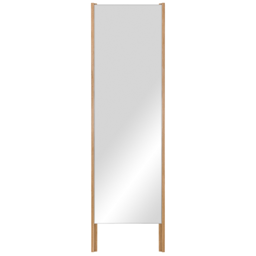 noo.ma Dubové stojací zrcadlo Lun 166 x 49 cm